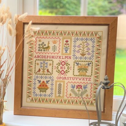 Historical Sampler Company Acorn Sampler - Downloadable PDF