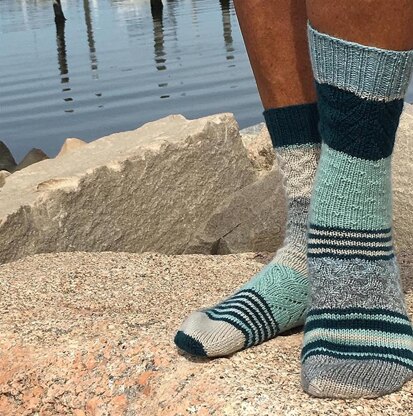 Beach Chair Socks "Shoal"