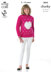 Girls' Sweaters in King Cole Big Value Chunky - 3854