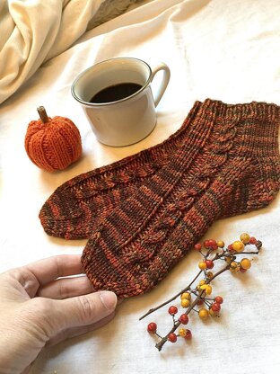 October One Skein Worsted Weight Socks