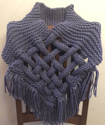 Celtic Scarf Plum