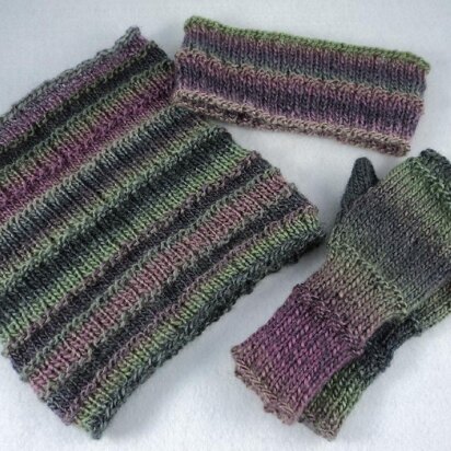 Three-piece Knit Pattern - knitting pattern