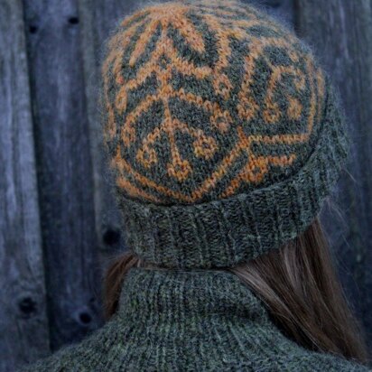 Blooming Mandala Hat - knitting pattern