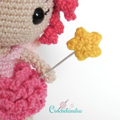 Pinky the fairy ballerina amigurumi doll - crochet pattern by ...