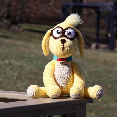 Go Dog Frank Yellow Dog Amigurumi