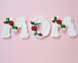 Crochet Letters. Mom / Mum applique. Floral Embellishment. Mother's Day