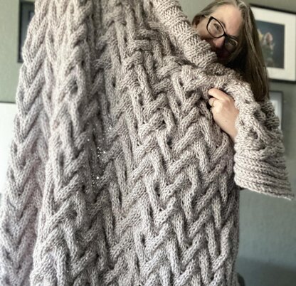 Low Tide Knit Throw
