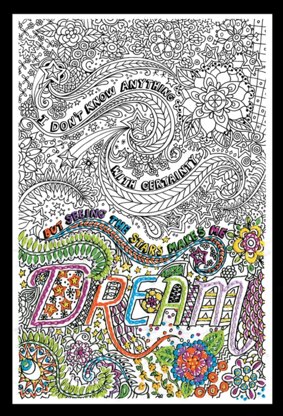 Design Works Dream Printed Embroidery Kit