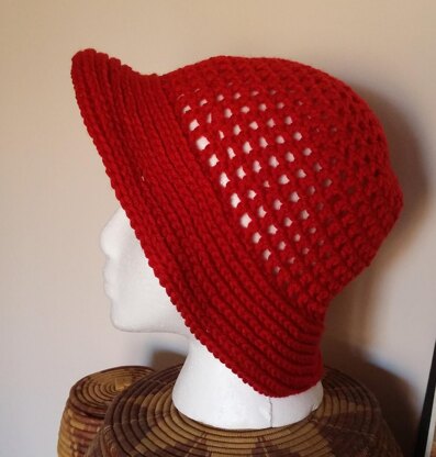 Spiral Mesh Hat