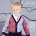"Mattias Cardigan" - Cardigan Knitting Pattern For Boys in MillaMia Naturally Soft Merino