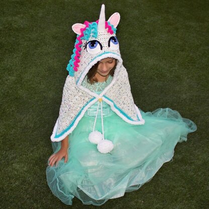 Unicorn Hooded Capelet