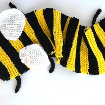 Bumble Bee Scarf