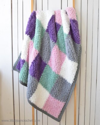 Furry Squares Blanket