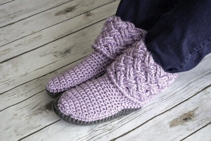 Celtic Weave Slippers