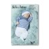 Crochet pattern baby jumer/sweater, trousers and hat #371