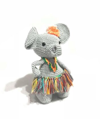 Crochet Amigurumi Elephant Wowie Toy