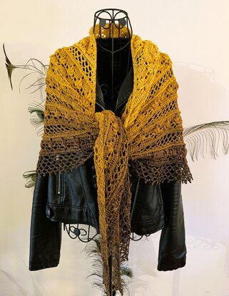 Triangular Scarf "Chaldene"