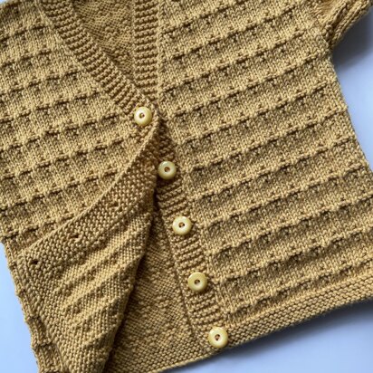 Mimosa Spring Cardigan - knitting pattern