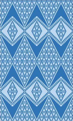 Engaging Mosaic Crochet Afghan