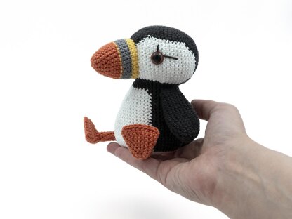 Amigurumi Puffin Bird