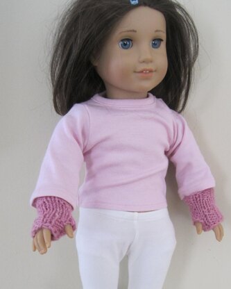 Super-Easy Doll Handwarmers
