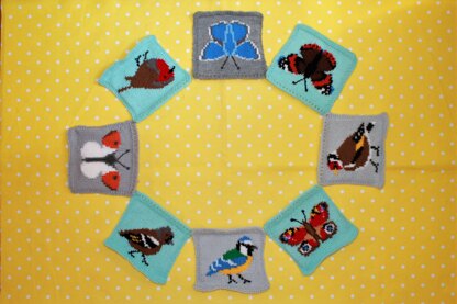 Birds and Butterflies Bunting