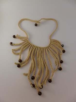 Fringe Parure: Necklace and Earrings