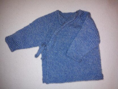 Seamless Baby Sweater and Hat