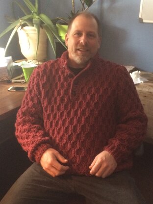 My love's Chunky Knit Valentine Pullover
