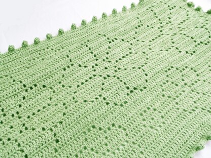 Meadow baby blanket