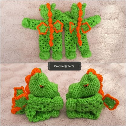 Dragon Granny Hexagon Lovey