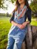 Simple Striped Infinity Scarf