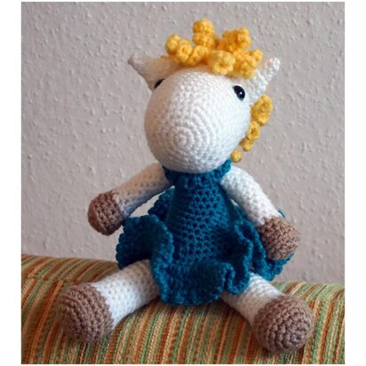 Häkelanleitung Amigurumi Baby Pony Curly