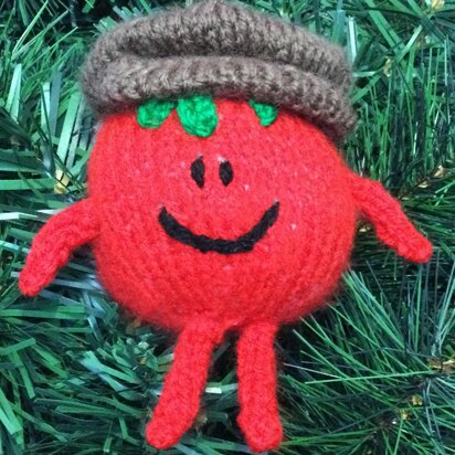 Tiny Tom (Kevin the Carrot) 12cms soft toy doll - knitting pattern