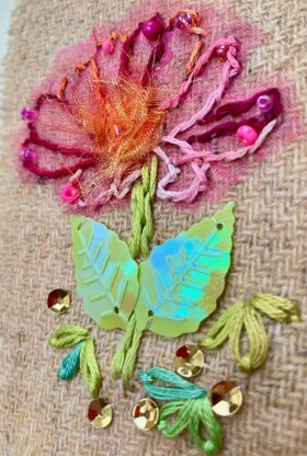 Rowandean Cottage Garden Cards Embroidery Kit
