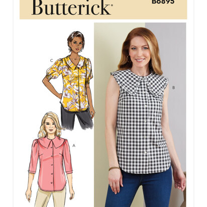 Butterick Misses' Top B6895 - Sewing Pattern