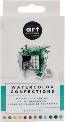 Prima Marketing Prima Watercolor Confections Watercolor Pans 12/Pkg - Essence