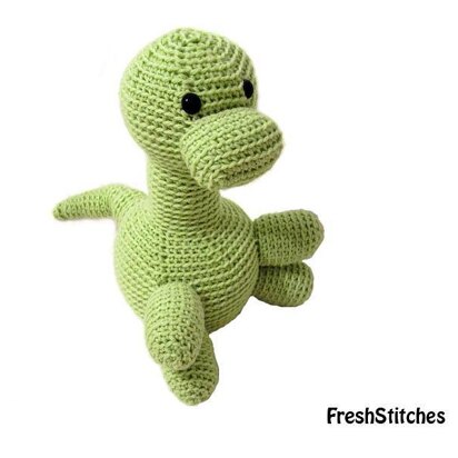 Amigurumi Cliff the Brontosaurus