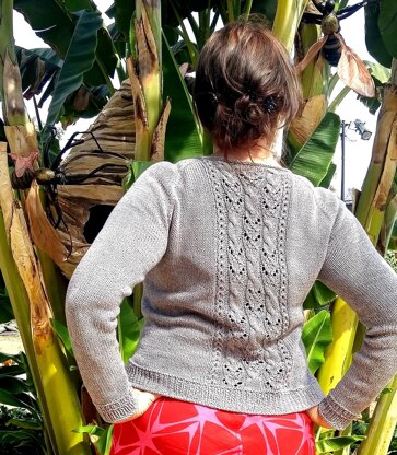 Argent cardigan