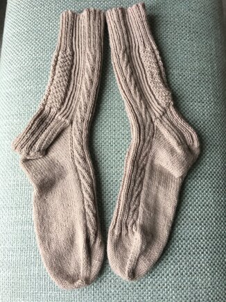 Amandine socks #6