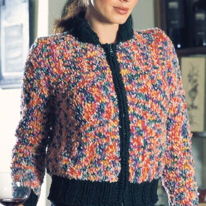 Thelma Jacket in Adriafil Spot & Charme - Downloadable PDF - knitting pattern