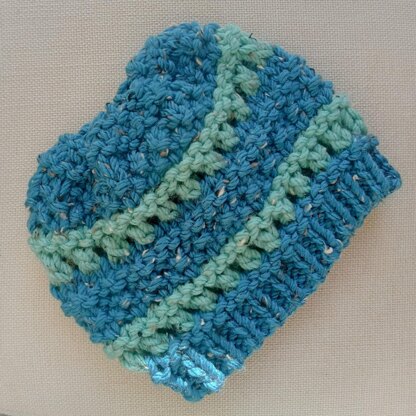 Greens and Blues Hat