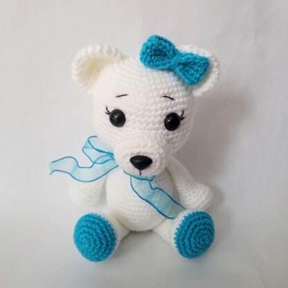 Pretty Crochet Teddy Bear