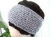 #181, KNIT LOOK CROCHETED HEADBAND