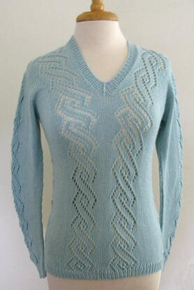 K623-Diamonds of My Dreams Sweater