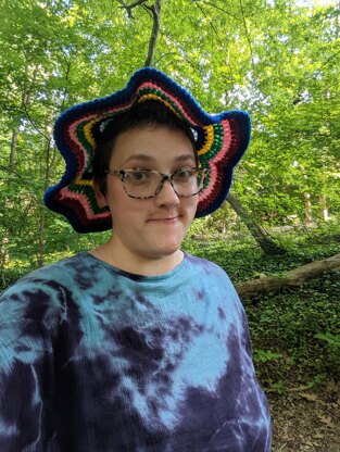 Floppy Flower Sun Hat