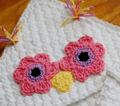 Owl Face Applique