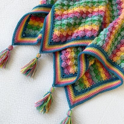 Sherbet Stripes Blanket