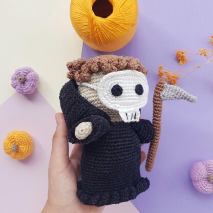 Gerald the Grim Reaper Crochet Pattern