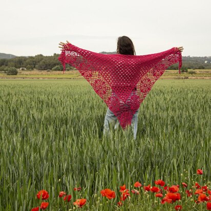 Amapola Shawl